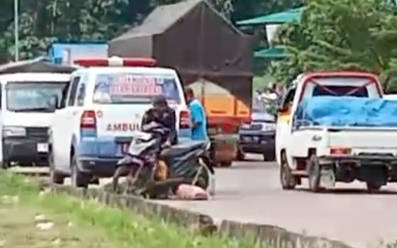 Ambulan Desa diduga digunakan berbelanja