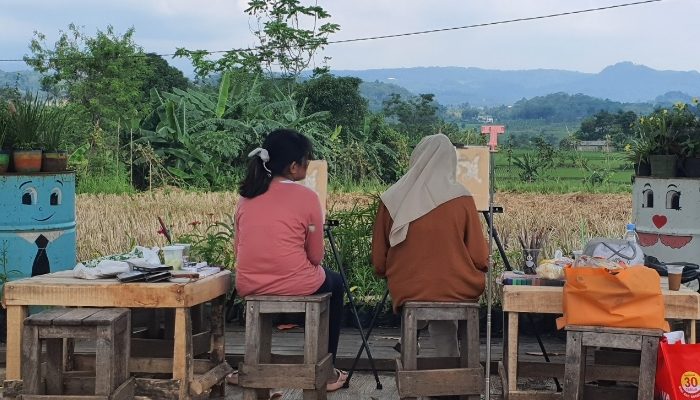 Belajar Seni di Shelter Japri Ceria: Cea Painting Class Hadirkan Pengalaman Berkesan Bagi Siswa Private