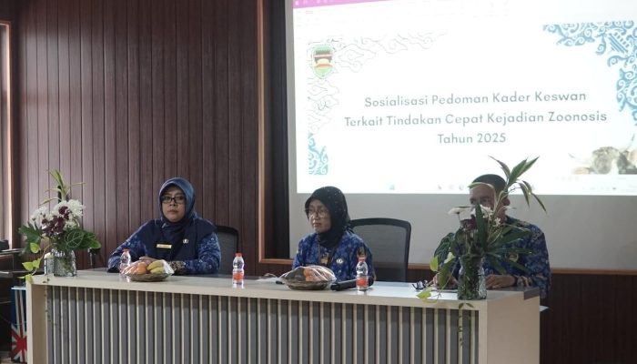 Diskanak Purwakarta Gelar Sosialisasi Kader Keswan untuk Cegah Zoonosis