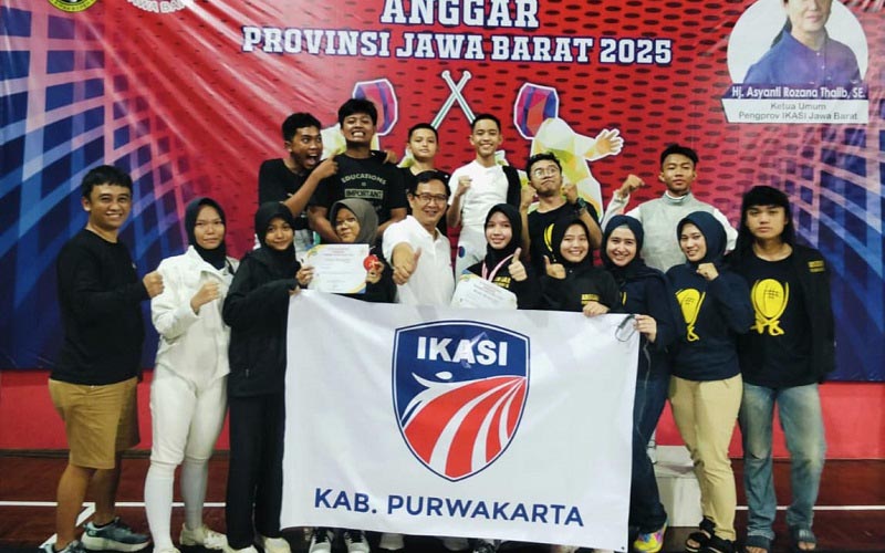 Para Atlet Anggar Purwakarta