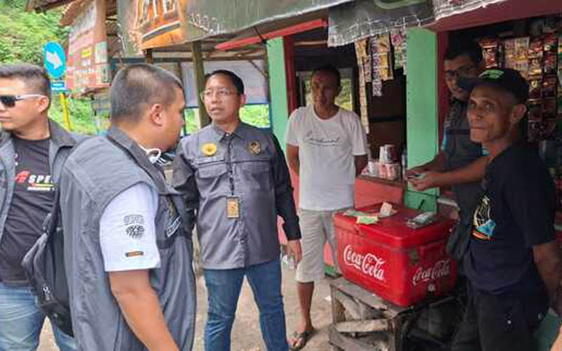 Tim Saber Pungli Polres Purwakarta di Waduk Cirata