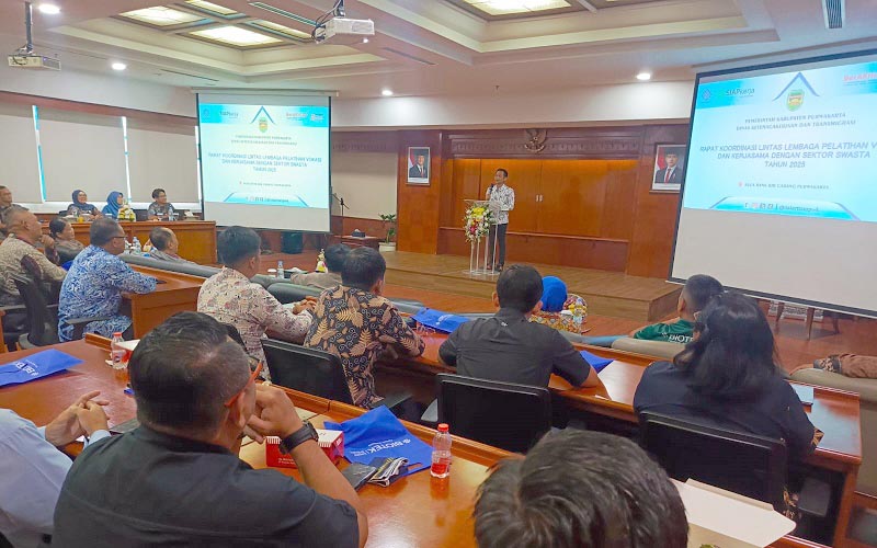 Rakor Lintas Lembaga Pelatihan Vokasi dan Kerjasama dengan Sektor Swasta