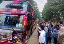 Pelepasan jemaah haji Purwakarta