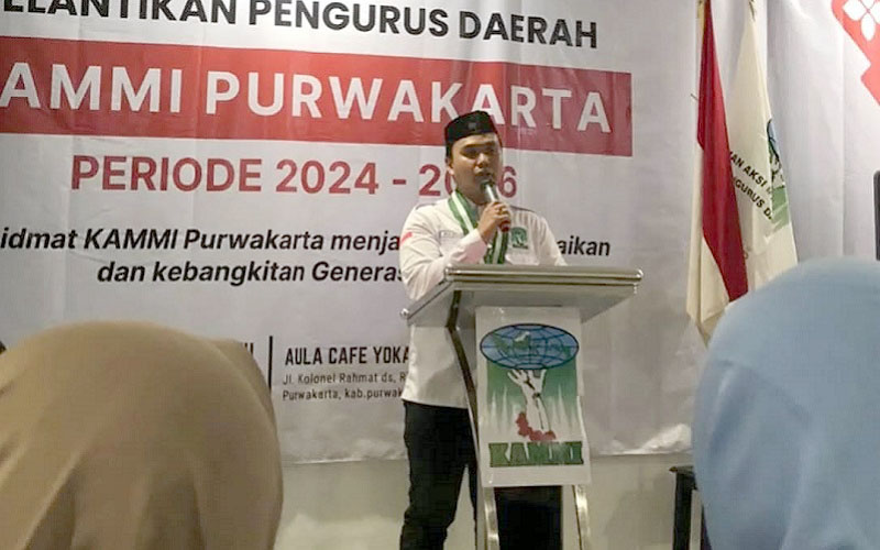 Ketua Umum KAMMI Purwakarta, Aldi Ramadhan