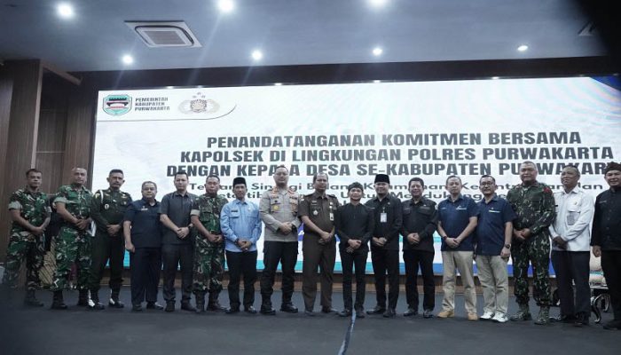 Pemkab dan Polres Purwakarta Komitmen Kawal Pembangunan Desa