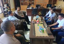 Silaturahmi PWI bersama Kapolres Purwakarta