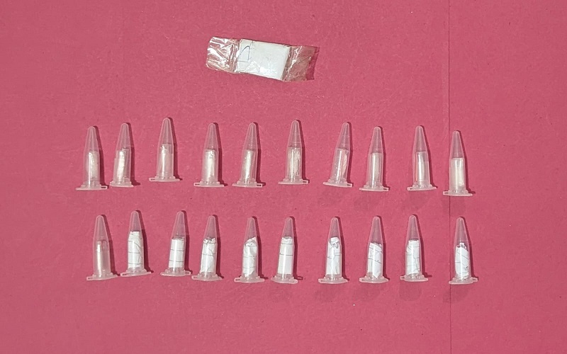 Barang bukti diamankan Sat Res Narkoba Polres Purwakarta