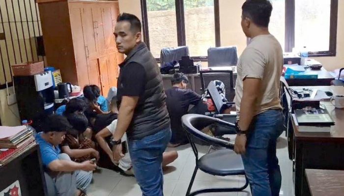 Usai Viral di Medsos, Polres Purwakarta Tangkap 12 Anggota Geng Motor
