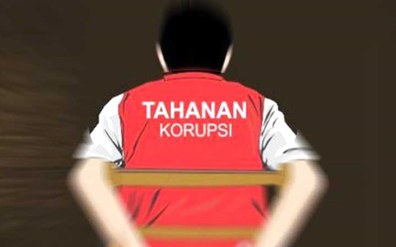 Ilustrasi tersangka korupsi di Purwakarta