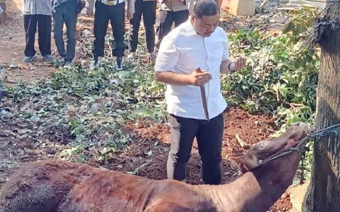 kurban-polres-purwakarta Idul Adha Polres Purwakarta