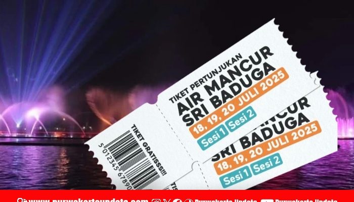 Tiket Air Mancur Sri Baduga Gratis! Simak Jadwal dan Lokasi Pengambilan