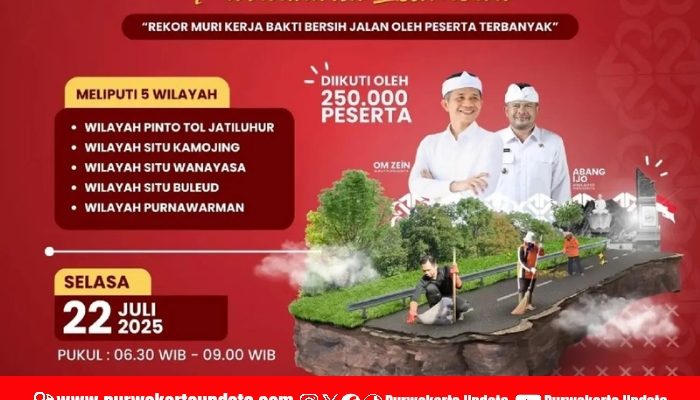 Pemkab Purwakarta Gelar “Ngosrek Bareng” Libatkan 250 Ribu Warga, Incar Rekor MURI
