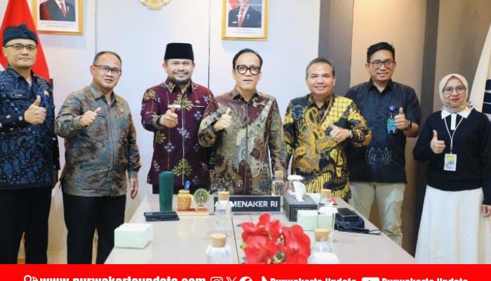 Silaturahmi Bermakna: Kolaborasi Wabup Purwakarta dan Wamenaker untuk Rakyat Kecil