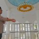 Kapolres Purwakarta saat meresmikan Masjid Jami Al Husna