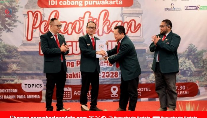 Nahkoda Baru IDI Purwakarta Resmi Dilantik, Bahas Etika Kedokteran dan Transfusi Darah