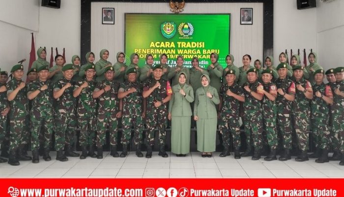 Tradisi Penerimaan Warga Baru, Dandim 0619 Tekankan Nilai Kebersamaan dan Pengabdian