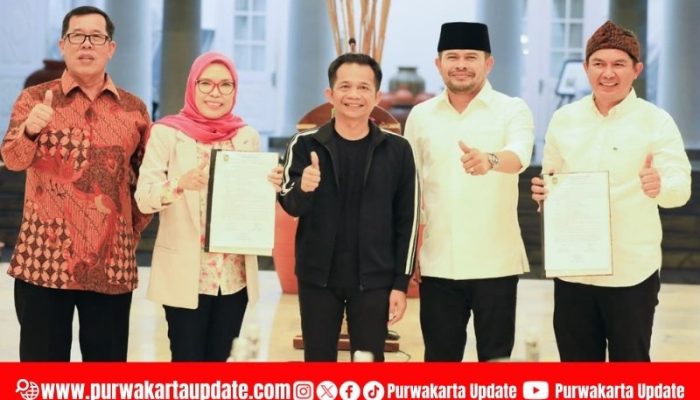 Bupati Purwakarta Hadiri Sertijab Sekda, Norman Nugraha Pindah Tugas ke Pemprov Jabar