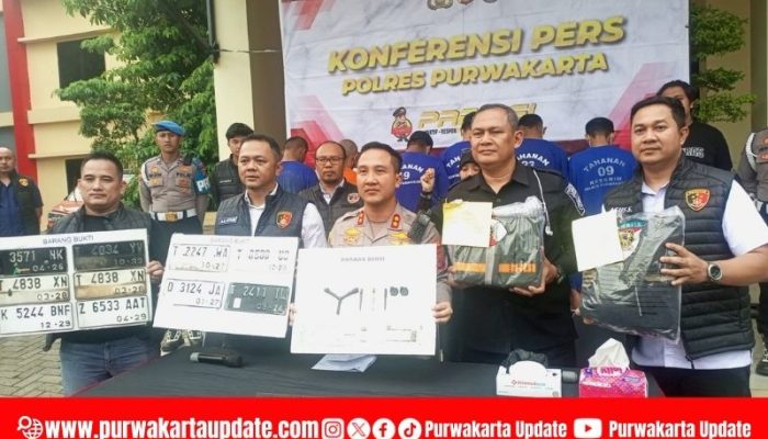 Polres Purwakarta Ungkap Jaringan Curanmor Antar Kabupaten, Enam Pelaku Ditangkap
