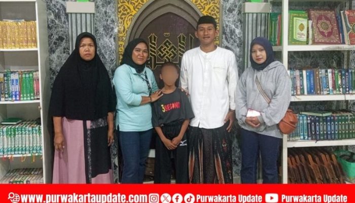 Dinsos Purwakarta Lakukan Pendampingan dan Reunifikasi Dua Anak Terlantar