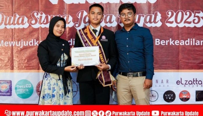 Muhammad Alif Amirullah, Pelajar SMPN 5 Purwakarta  Raih Gelar Duta Siswa Jawa Barat 2025