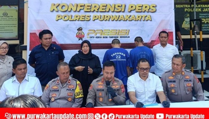 Polres Purwakarta Bekuk Komplotan Curanmor, Empat Pelaku Masih di Bawah Umur