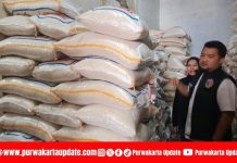 Satgas Pangan Polres Purwakarta Sidak Pasar, Pastikan Stok dan Harga Beras Tetap Stabil