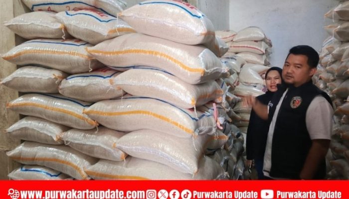 Satgas Pangan Polres Purwakarta Sidak Pasar, Pastikan Stok dan Harga Beras Tetap Stabil