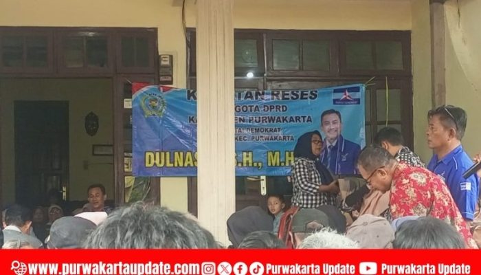 Reses Dulnasir di Puskopad Purwakarta: Warga Ramai Sampaikan Keluhan Jalan hingga PJU