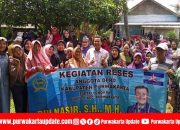 Anggota DPRD Purwakarta, Dulnasir Serap Aspirasi Warga Terkait Infrastruktur Lingkungan