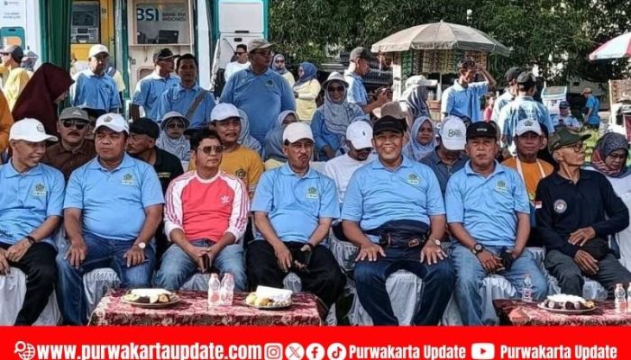Semarak Jalan Santai Kerukunan Warnai Peringatan HAB ke-80 Kemenag Purwakarta
