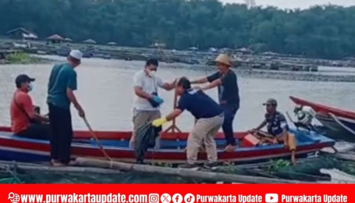 Tragis! Mayat Bayi Terbungkus Kresek Hitam Ditemukan Mengambang di Waduk Cirata Purwakarta