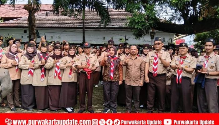 Pramuka Purwakarta Turunkan 170 Personel Amankan Natal 2025 dan Tahun Baru 2026