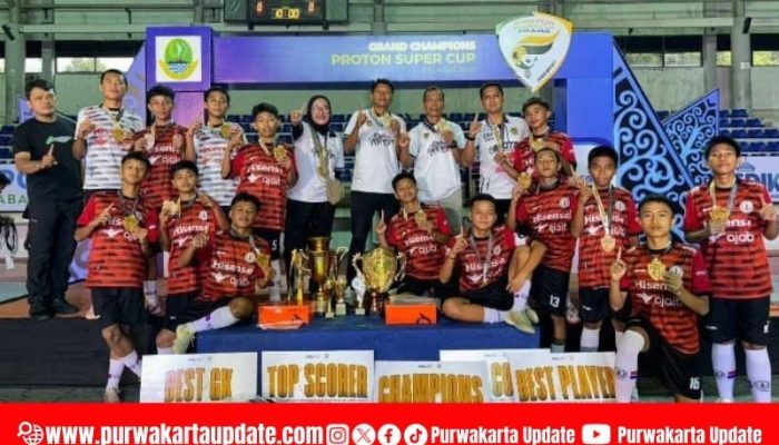 Sapu Bersih Gelar! Futsal SMPN 6 Purwakarta Jawara Proton Super Cup Liga Pelajar Jabar 2025
