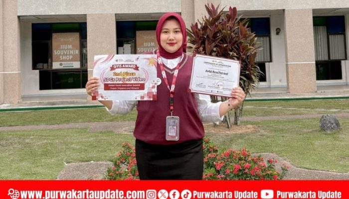 Indah Nurul Fazriyah, Mahasiswi Asal Purwakarta Raih Juara 2 Kompetisi Internasional SDG’s Project di Malaysia