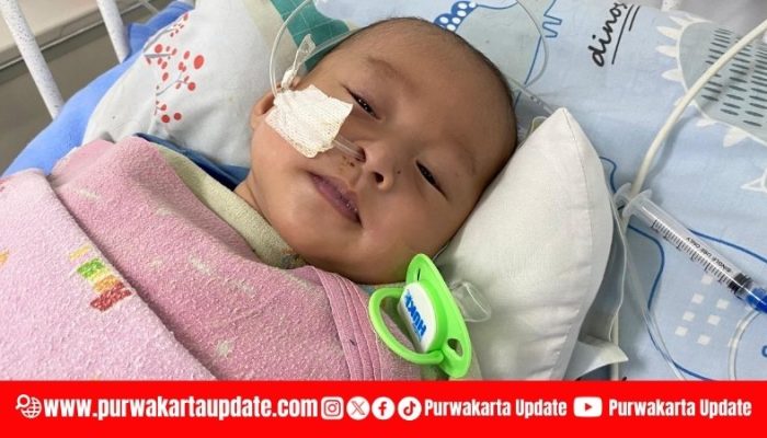 Bayi Asal Sukasari Purwakarta Berjuang Lawan Jantung Bocor, Butuh Uluran Tangan untuk Operasi