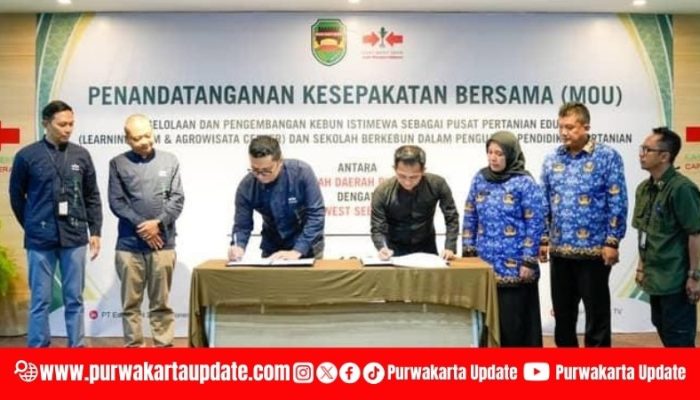 Pemkab Purwakarta Gandeng PT East West Seed Indonesia Perkuat Regenerasi Petani dan Ketahanan Pangan