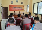 Gelar Anev Bulanan, Polsek Plered Fokuskan Pelayanan Masyarakat