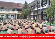 Kodim 0619/Purwakarta Gelar Pembinaan Karakter dan LDKS di SMKN 2 Purwakarta