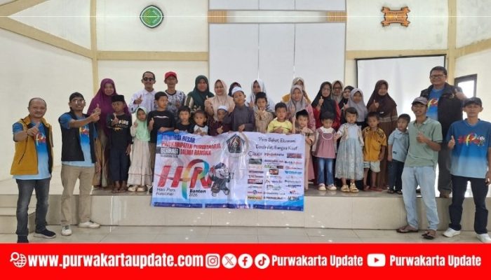 HPN 2026 Jadi Momentum PWI Purwakarta Berbagi untuk Anak Yatim