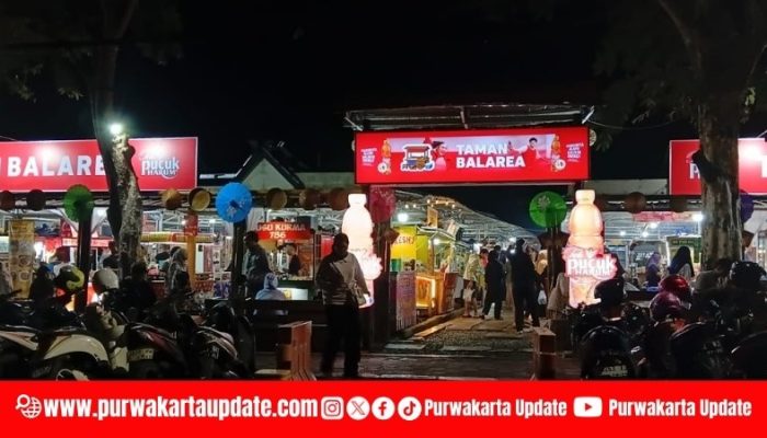 Taman Balarea Jadi Sentra Kuliner Favorit Warga Purwakarta