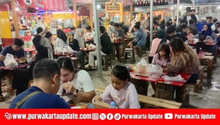Ngabuburit Paling Hits di Purwakarta, Taman Balarea Jadi Magnet Warga dan Pengunjung Luar Daerah
