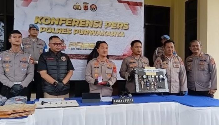 Polres Purwakarta Ungkap Komplotan Spesialis Pembobol Rumah, Kerugian Korban Capai Rp900 Juta