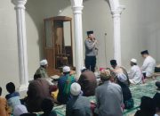 Lewat Safari Tarawih, Polsek Sukatani Ingatkan Warga Jaga Keamanan Lingkungan