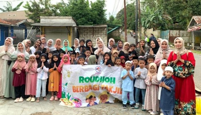 TK Plus Roudhoh Cihuni Purwakarta Ajak Anak-anak Belajar Nilai Ramadan Lewat “Masantren di Sakola”