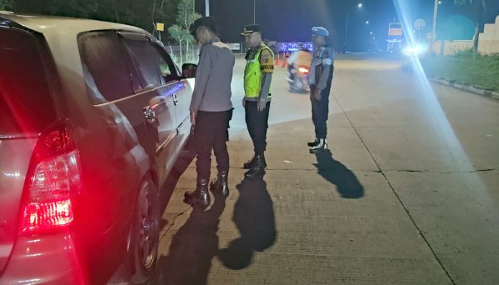 Polsek Bungursari Purwakarta Intensifkan KRYD di Titik Arus Balik