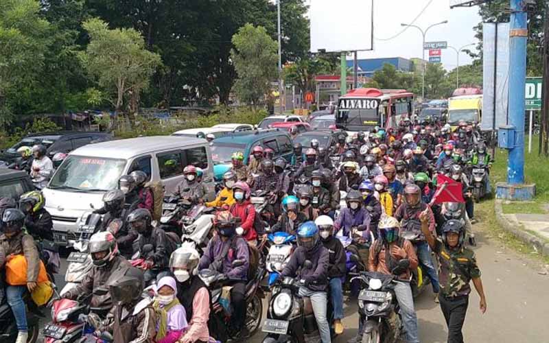 Ilustrasi mudik Lebaran