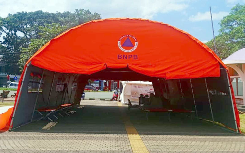 Posko mudik BPBD Jabar