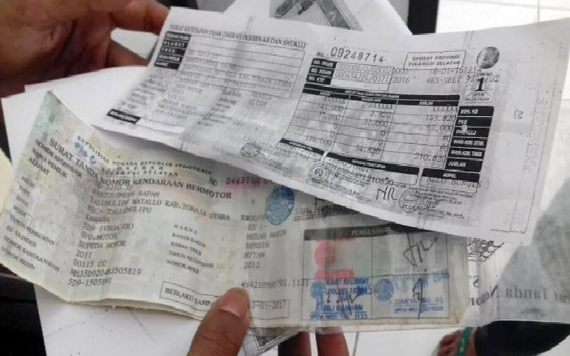 Pajak kendaraan bermotor