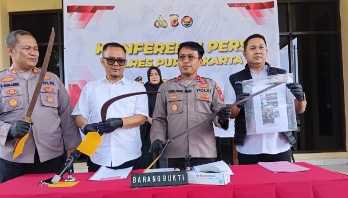 Dipicu Media Sosial! Polres Purwakarta Ungkap Kasus Tawuran Pelajar, Dua Remaja Ditangkap