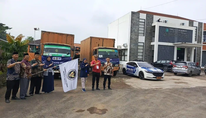 Ratusan Koper Jemaah Haji Purwakarta Dikirim Ke Asrama Haji Indramayu